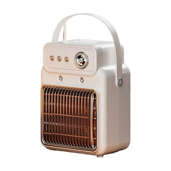 3 In 1 Electric Space Heater Cooling Fan & Heater Fan & Humidifier 1200W Portable Heater Timed &Overheat Protection Desk Heaters ,Heating Fast