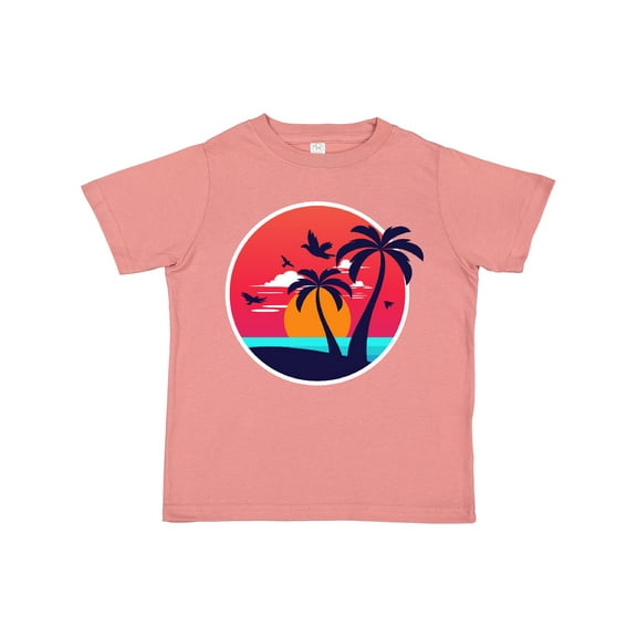 Inktastic Beach Sunset Boys or Girls Toddler T-Shirt
