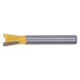 thumbnail image 4 of 6mm Shank Dovetail Bit, Woodworking Router Bit Milling Adjustable Depth Quickly Remove Chips Wear Resistant Oxidized With PTFE Coating For Industrial Use 5/8,1/2,3/8, 4 of 8