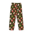 thumbnail image 6 of Balery red green coffee cup print Men's Pajama Pants,Ultra Lightweight Pjs,Lounge Pant-Small, 6 of 9