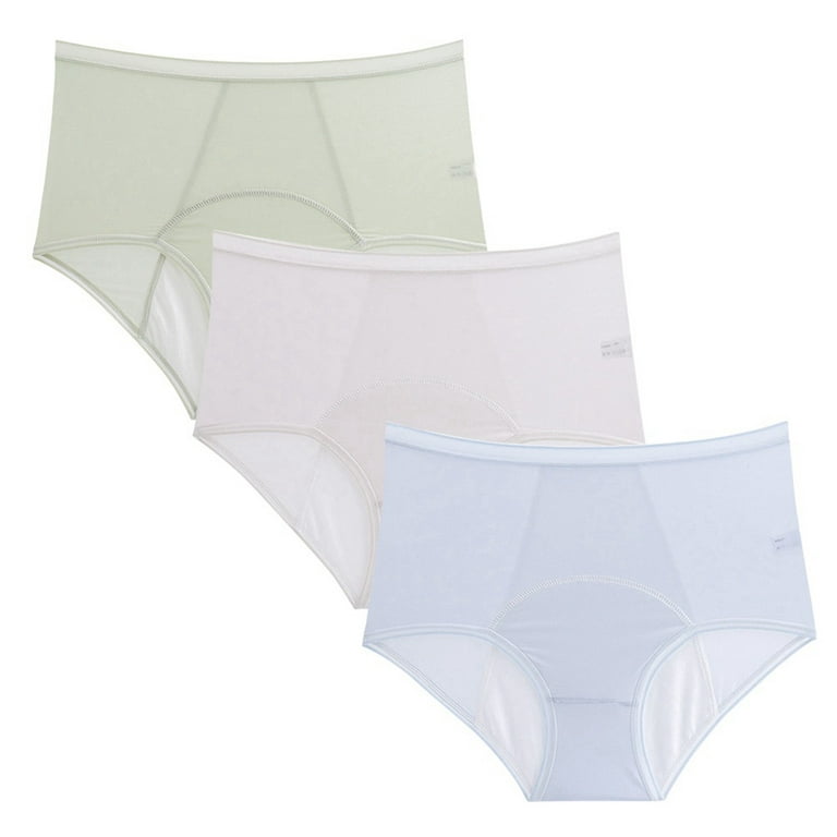 Teen Girls Period Underwear Menstrual Period Panties Leak-Proof Cotton  Protective Briefs Pack of 5