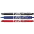 thumbnail image 5 of Pilot FriXion Ball Clicker Erasable Gel Ink Retractable Pen, Fine Point, 0.7mm, 3 Pack (Black,Blue,Red), 5 of 5