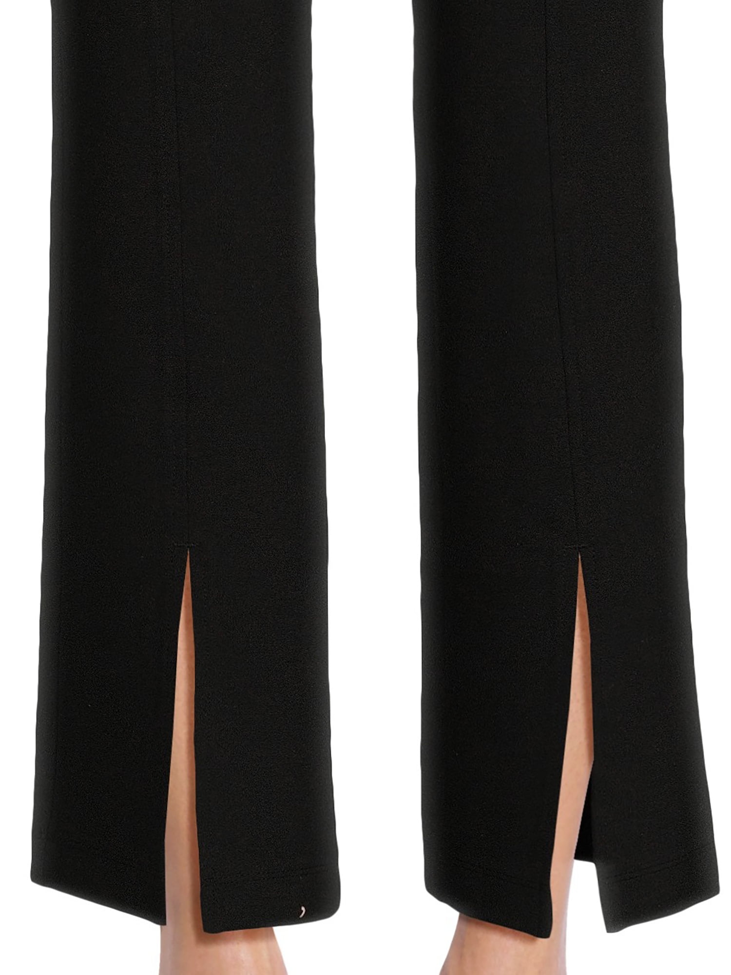 Time and Tru Women's Flare Ponte Pants, 30" Inseam for Regular