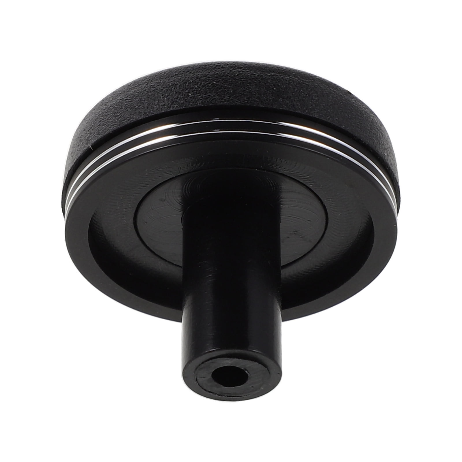 PENIKOKO Black Aluminum Alloy Fishing Rod End Cap with Cushion for Better Casting Control