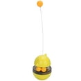 thumbnail image 3 of Pets Cats Leaking Food Dispenser ABS Rolling for Tumbler Ball Training Interactive ToysYellow, 3 of 9