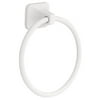 Franklin Brass D2416W Futura Towel Ring, White