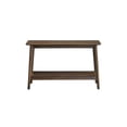 thumbnail image 2 of ACME Lamonte Sofa Table with Shelf in Walnut, 2 of 6
