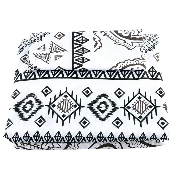 3 Pcs / Set Modern Style 100 Polyester Bedding Set Pillowcase Fitted