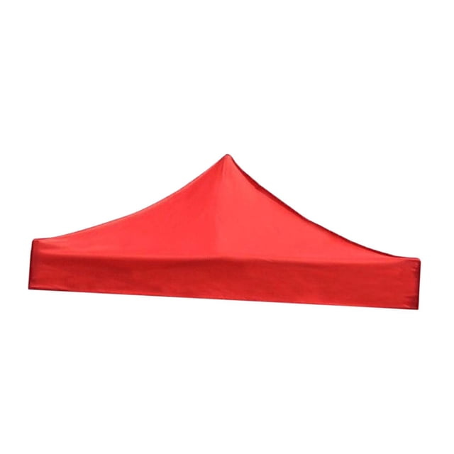 Cubierta de dosel solo parasol, cubierta de tienda de campaña para jardín, Camping, Patio Tipo rojo grueso