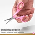 thumbnail image 4 of High Precis Detail Scissors t (2-Pc) Sharp, Fine Tips | Paper Cutting, Scrapbooking, wing, Crafting Stainless Steel Protective Cover (Pastel), 4 of 4