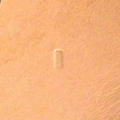 Beveler Checkered Leather Stamp BW7 by Stecksstore