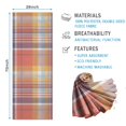 thumbnail image 2 of Multi Color Checkerboard Checkered Pattern Hot Yoga Mat Towel Non Slip for Hot Yoga - Quick-Drying Yoga Mat Cover with 4 Corner Pockets with Travel Bag - Hot Yoga Towel Non Slip 74"x26", 2 of 6