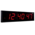 thumbnail image 1 of Reloj LED digital Ivation Enorme, grande, sobredimensionado, 36 cm, 1 of 6