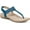 Celestial Teal, variant on Vionic Women's Brea Ankle Straps Heeled Sandal Blue Mist Nubuck 6M