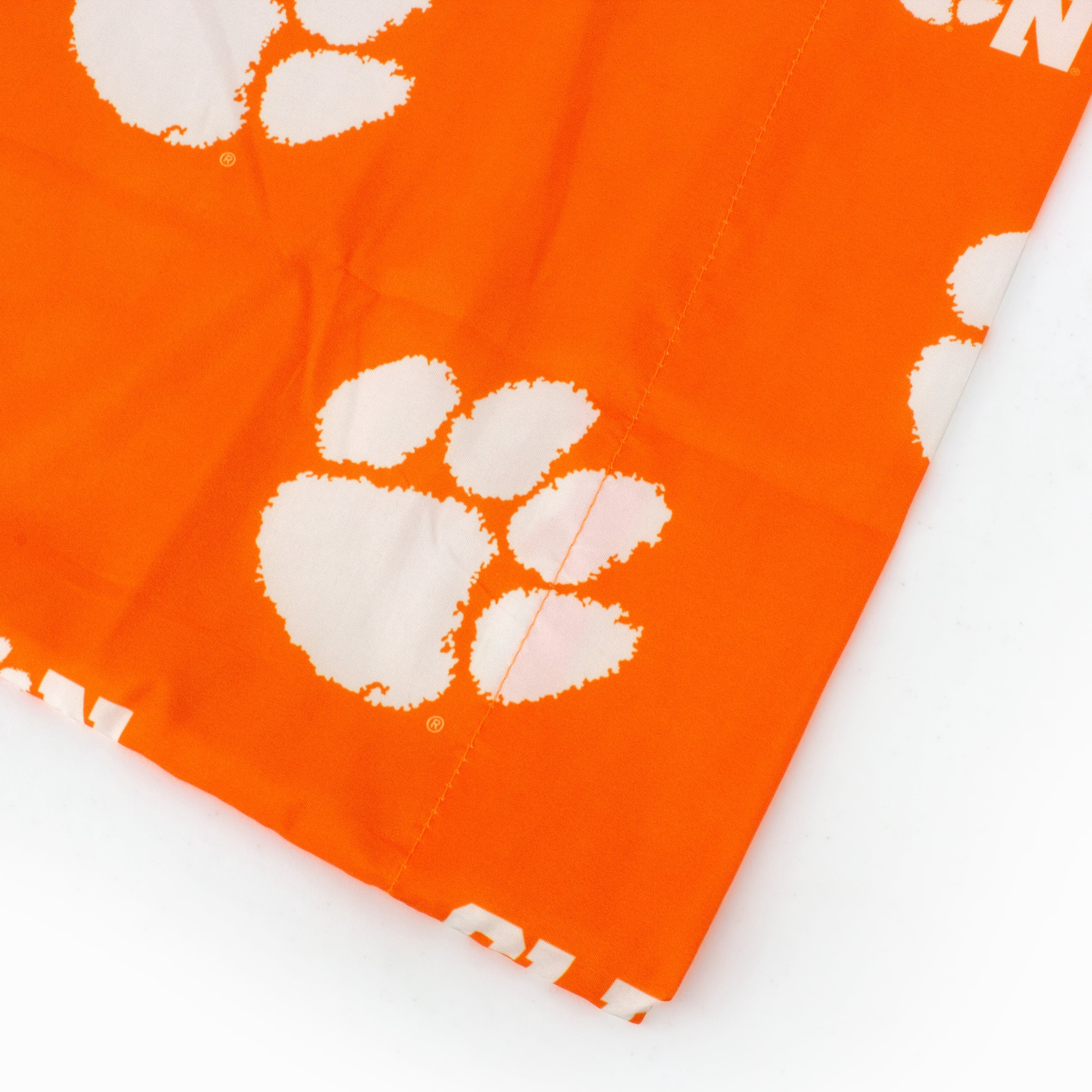 Clemson Tigers Pillowcase Pair, Standard, 20" x 30" (2 Standard Pillowcases)
