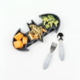 thumbnail image 4 of Bumkins Batman Silicone Grip Dish, Suction Plate, Divided Plate, Baby and Toddler Plate, 4 of 5