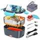 thumbnail image 1 of CHARMDOO Fiambrera eléctrica, calentador de alimentos 12 V, 24 V, 110 V, 80 W, fiambrera calentada más rápida para coche/camión/hogar, cajas de calefacción portátiles con contenedor de acero inoxidabl, 1 of 5