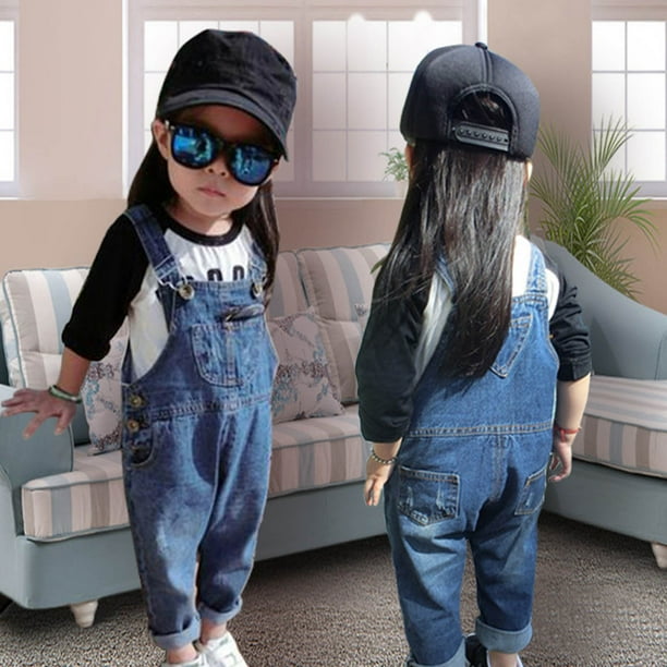 Pantalones de Mezclilla Ajustables para Ninos Overoles Largos y Jumpsuit Walmart en linea