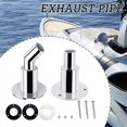 thumbnail image 5 of Stainless Steel 316 Thru Hull Exhaust Skin Fitting Tube Pipe Socket Hardware Part Of Air Diesel Heater For Boat Marine Car Truck, 5 of 5