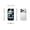 White, variant on NANNEE A17 Mini Unlocked Smartphone, 3.0" HD Screen, Android 8.1, 2GB+16GB, 900mAh, Dual SIM Pocket Phone for Kids Students