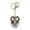 Black, variant on Kiplyki New Creative Series Big Eye Owl alloy Diamond Keychain