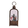 thumbnail image 3 of Lámpara de chimenea con forma de caja de música navideña, decorativa, colgante, de noche Muñeco de nieve, 3 of 9
