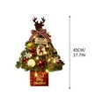 thumbnail image 2 of Clearance Christmas Decoration! YgkuHd Christmas Decoration Christmas Decorations, Small Christmas Trees, Household Tabletop Decorations, Front Desk 45cm Mini Christmas Tree Decoration Gifts, 2 of 2