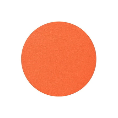 

Hariumiu Round Cup Mat Vibrant Color Dining Table Placemat Wear Resistant Non-slip Design Round Square Cup Mat Mug Pad