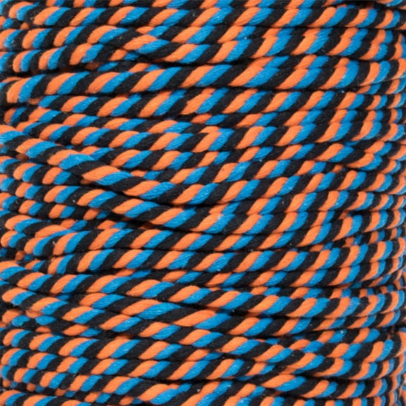 Super Soft 3 Strand Twisted Cotton Rope - Multiple Colors to Choose from in Various Diameters and Lengths