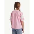 thumbnail image 2 of Justice Girls Colorblock Jersey Tee, Sizes XS - XLP, 2 of 8