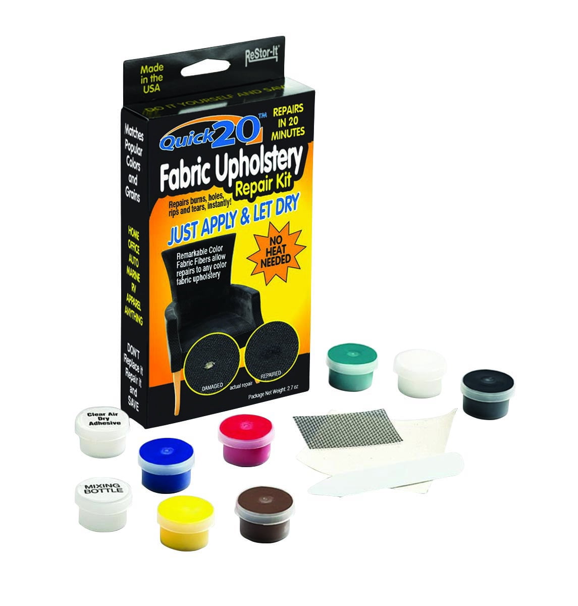 Amazon Com Fabric Upholstery Repair Kit Amazon Com Fabric Upholstery Repair Kit