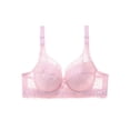 thumbnail image 1 of Walmeck Women Lace Bra with Underwire Thin Padded Plus Size Bras, 1 of 4