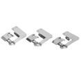 thumbnail image 4 of Rolled Hemming Foot Kit,3Pcs Rolled Hem Presser Rolled Hem Foot Set Hemming Pressure Feet Exquisite Design, 4 of 14