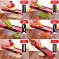 thumbnail image 2 of Mandolina de cocina multifunción 6 en 1 para cortar verduras, cortador de patatas, cortador de alimentos con recipiente de almacenamiento y pelador para cebollas, pepinos, zanahorias, frutas y queso, 2 of 7