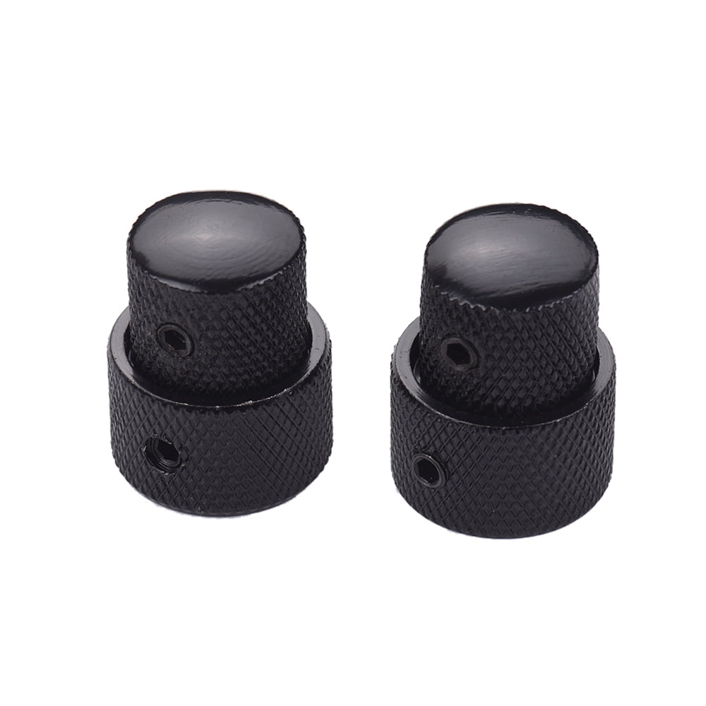 Vistreck 2 Sets Dual Concentric Stacked Control Knobs for Electric Bass