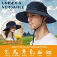 thumbnail image 2 of Sombrero EINSKEY de ala ancha UPF 50+, protección UV, impermeable, 2 of 8