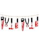 thumbnail image 1 of Decoración para Halloween Banner de guirnalda sangrienta - Suministros de decoración para fiestas sangrientas de miedo de Halloween(Buy 2 save 10%), 1 of 3