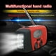 thumbnail image 1 of Radio meteorológica solar autoalimentada con manivela de emergencia y radio reloj con linterna LED, 1 of 8
