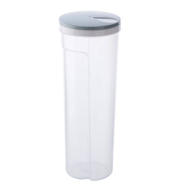 Noodle Storage Box Kitchen Cereal Grains Spaghetti Container Holder Dispenser Transparent Plastic Storage Jar