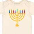 thumbnail image 4 of Inktastic Hanukkah Menorah Candles Boys or Girls Baby Bodysuit, 4 of 5
