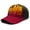 Black-2, variant on Adjustable Baseball Cap, Spliced Print Trucker Hat for Men & Women, Breathable Cotton Blend, Flame