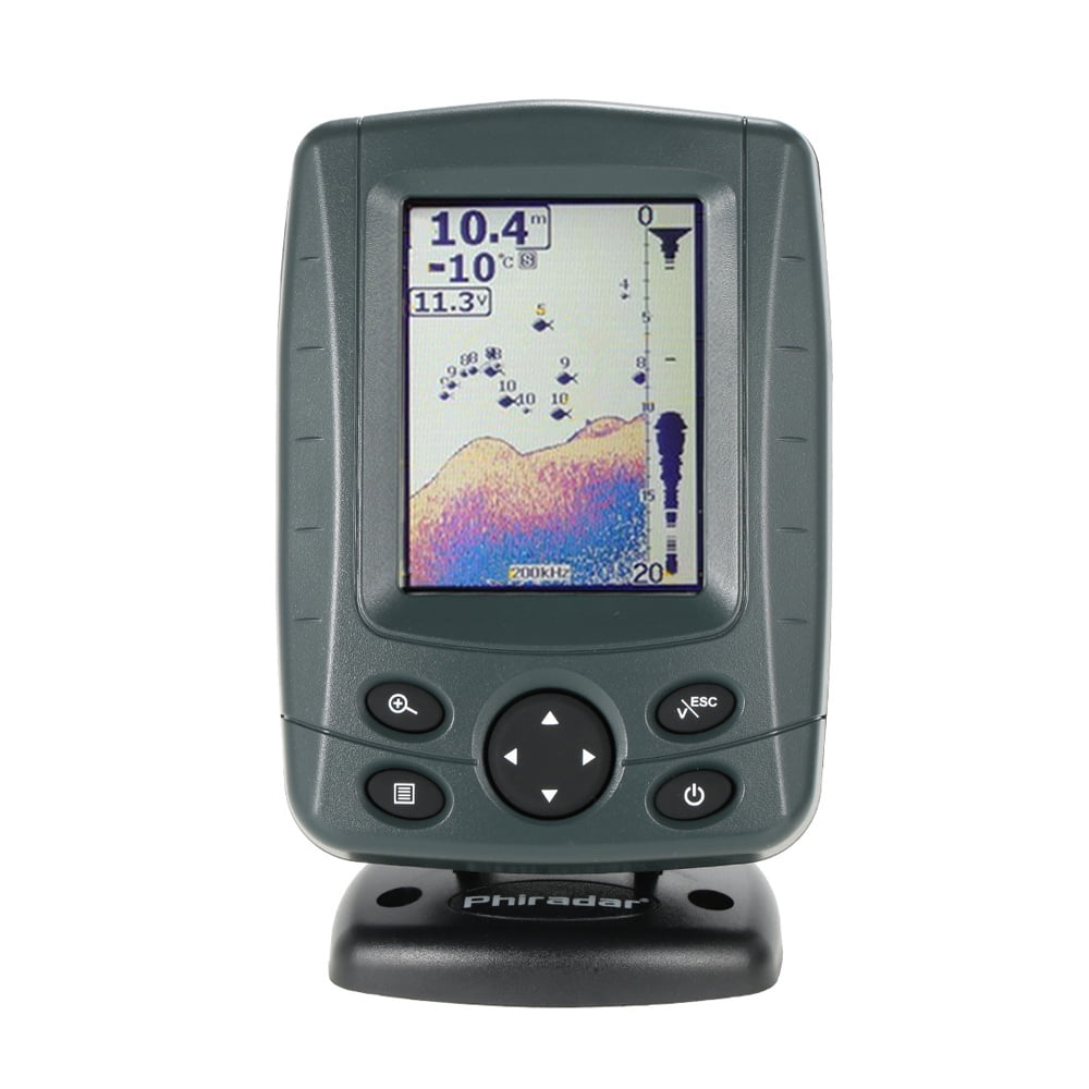 3.5" LCD Fishing Sonar Sensor Fish Finder Alarm Fish Detector Depth Locator N4J0 