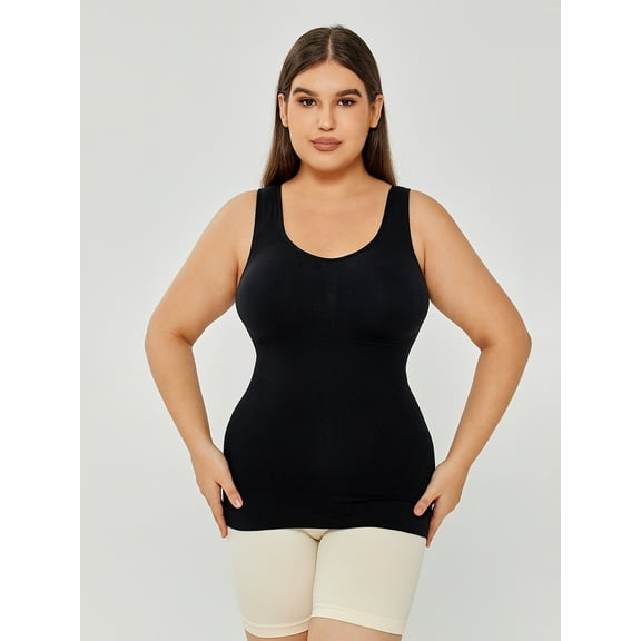Cami Shaper for Women with Built in Bra Shaping Camisoles for Women Tummy Control Tank Top Underskirts