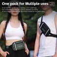 thumbnail image 2 of WEST BIKING Lightweight Multi-Purpose Waist Pack for Running and Cycling - Versatile Crossbody Bag in Dark Green, Perfect for Mobile Phone and Essentials Storage, 2 of 6