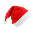 thumbnail image 5 of Milageto Christmas Hat Cap Costume Accessories Santa Hat for Cosplay Festival Holiday 25x35cm Short Plush, 5 of 8