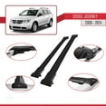 thumbnail image 3 of Compatible with Dodge Journey 2008-2024 FLY Model Car Roof Rack Cross Bar Black Aluminium 2 Bars, 3 of 7
