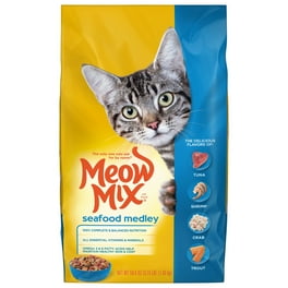 Meow Mix Seafood Medley Dry Cat Food 14.2 Pound Bag Walmart
