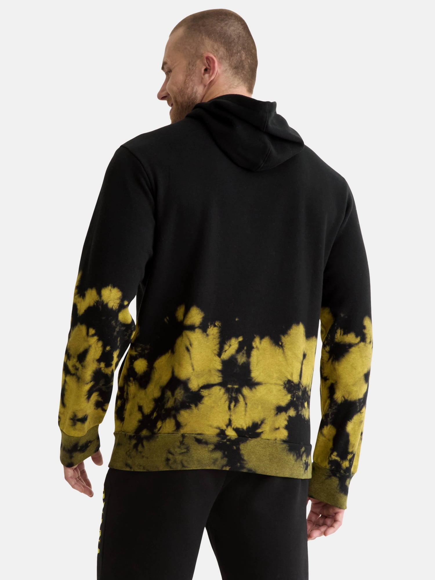 Nirvana Men's & Big Men's Tie-Dye Graphic Pullover Hoodie Sweatshirt, Sizes XS-3XL