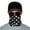 Black/White Polka Dot, variant on Tubo Unisex Multi-Use Gaiter Mask - UV Protecting Face Bandanna (American Flag 1)