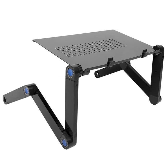 Portable Laptop Desk,Aluminum Alloy Bed Folding Computer Desk Laptop Stand Smart Functionality